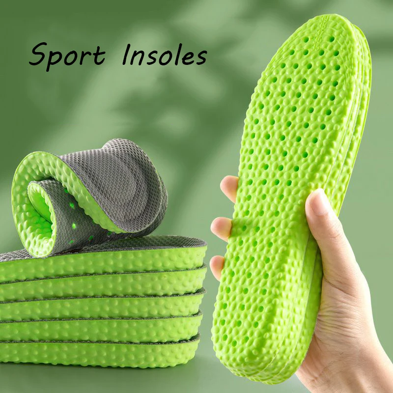 

Sport Shoe Insoles Sweat Absorption Deodorizing Insole Plantar Fasciitis Insoles for Feet Man Women Running Orthopedic Shoe Sole