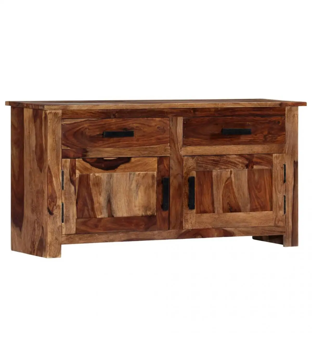 Sheesham solid wood sideboard 100x30x50 cm