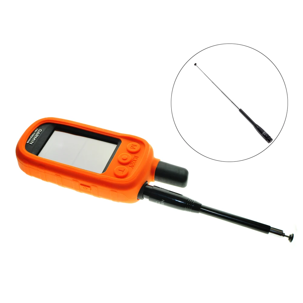 Telescopic Antenna Flexible Extendable VHF UHF Dual Band Antenna for GPS Garmin Astro 320 430 Alpha 50 100 200 300 300i 200i 10