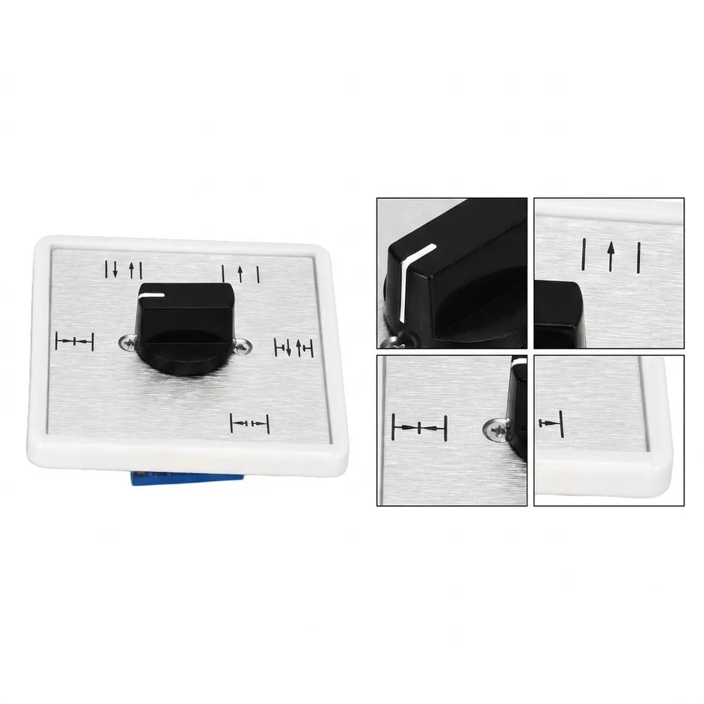For automatic Door Rotary Switch 5 Position Metal Controller for Residential and Commercial Applications 9 x 9 x 7 cm