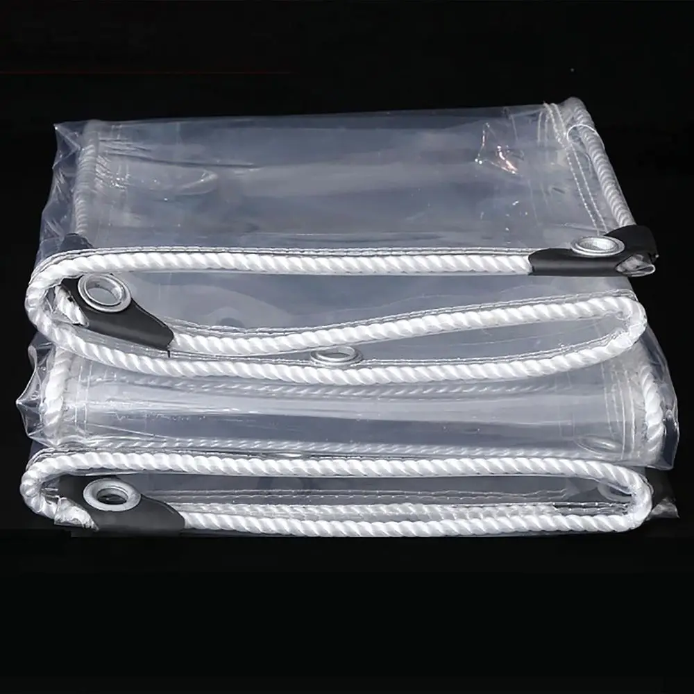 

Прочные водонепроницаемые ПВХ-покрытия, прозрачные или зеленые, идеально подходят для кемпинга, растений, автомобилей и террас.