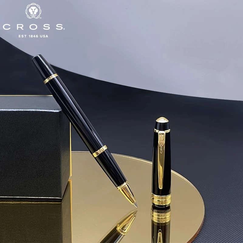 

Ручка-роллер CROSS Bailey Premium — элегантный легкий металлический корпус, гладкий стержень для офисных и деловых подписи