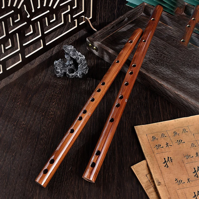 Professional Piccolo Chinese Bamboo Transverse Flute Adult Beginner Learning Short Flutes Traditional Musical Piccolo Instrument