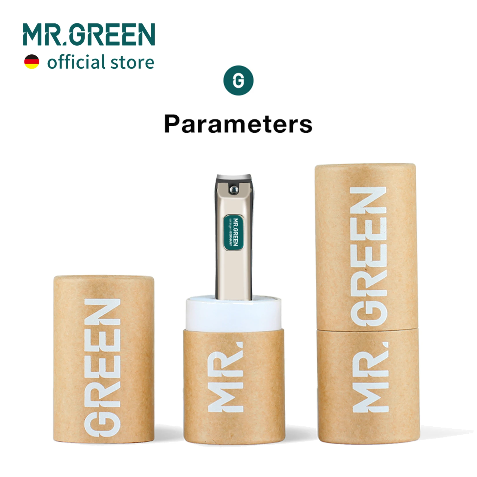 MR.GREEN obcinacz do paznokci zakrzywione ostrze ze stali nierdzewnej maszynka do strzyżenia paznokci nożyczki do paznokci narzędzia do Manicure trymer z pilnikiem do paznokci — zdjęcie 7