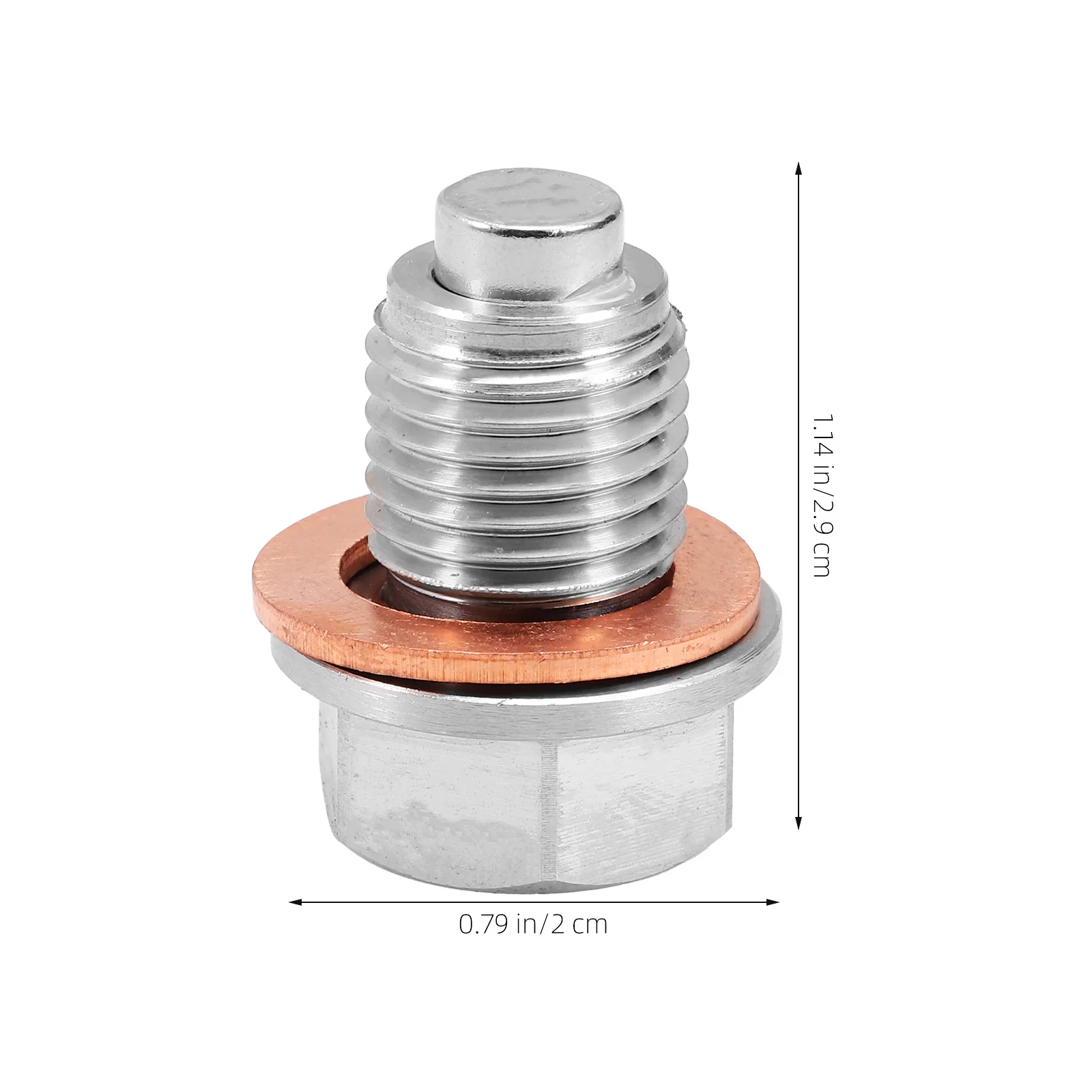 

Oil Drain Plug for Vehicle Car Automotive Magnetic Screw Engine Pan Bolt Gasket