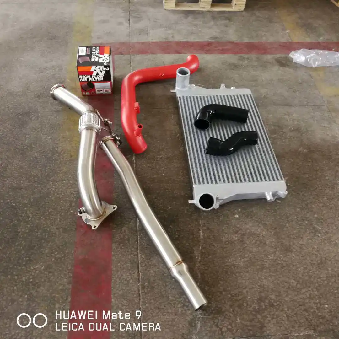Modified for Volkswagen EA113 R20 3rd stage, intercooler, intake, through exhaust head section, radiator