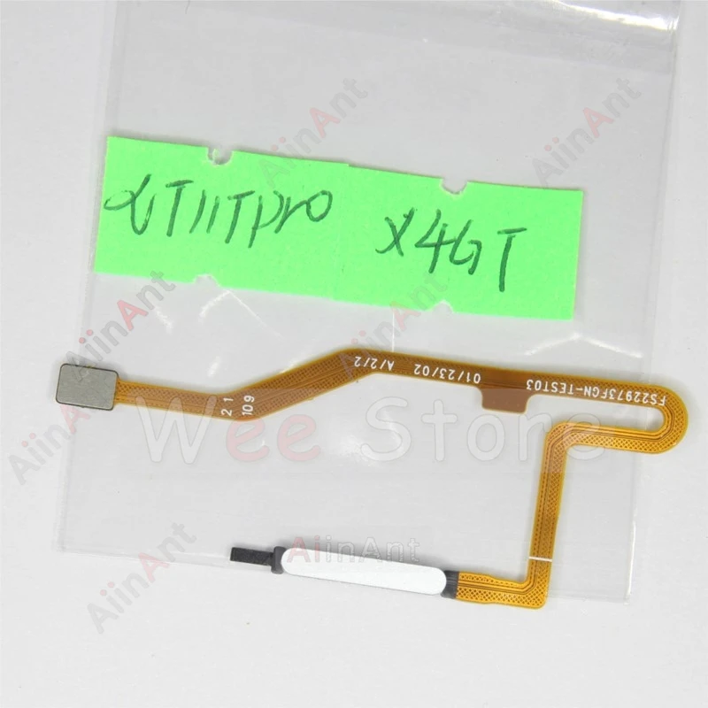 Side Power Button Touch ID Fingerprint Sensor Finger Scanner Flex Cable For Xiaomi Redmi Note 11 11s 12s  11E 11T Pro 4G 5G