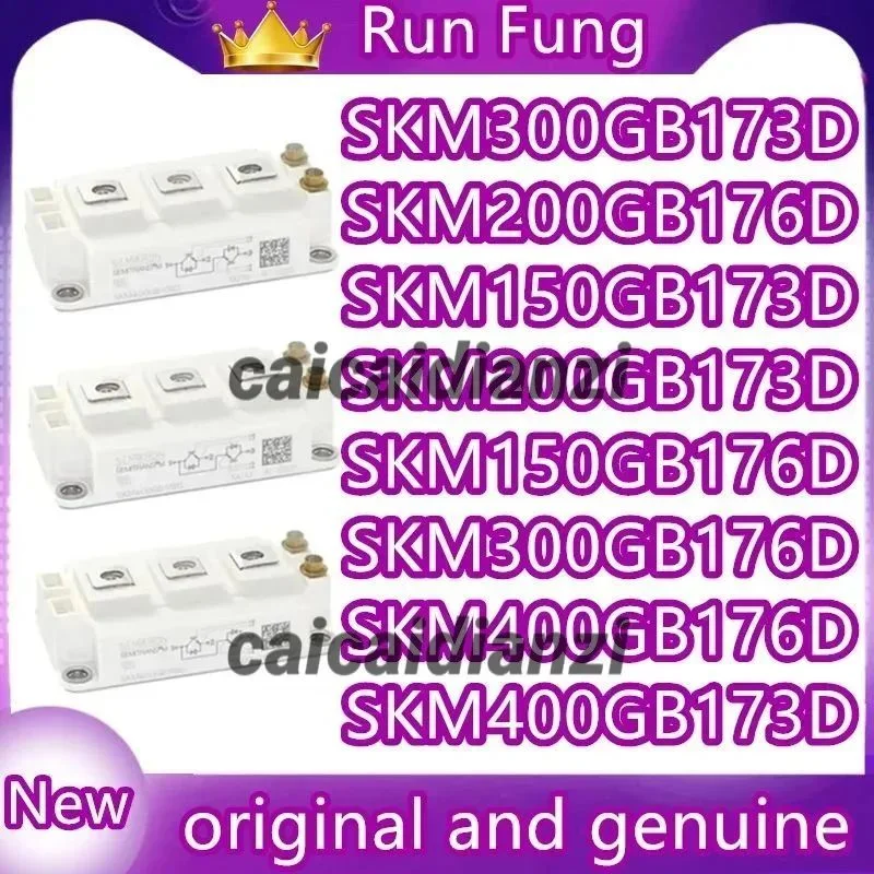 

SKM200GB173D SKM300GB173D SKM300GB176D SKM400GB173D SKM150GB173D SKM150GB176D SKM200GB176D SKM400GB176D NEW AND ORIGINAL MODULE