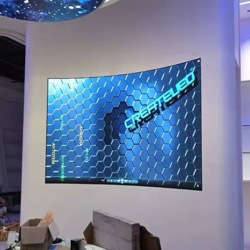 Custom Weatherproof Outdoor LED DisplayIndoor Video Screen Display P2.5 Video Wall For