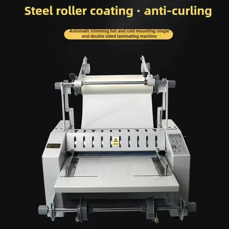 

Автоматический ламинатор V370FS, горячий ламинатор, двухсторонний ламинирующий ЖК-экран, защита от завивки