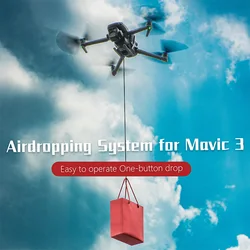 Airdrop System for DJI Mavic 3/3Pro/3C Accessories Landing Gear Fishing Bait Wedding Ring Deliver Throw Gift Thrower