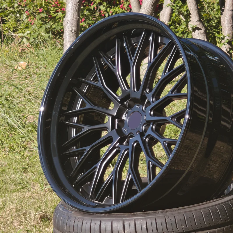 LSGZL 1pc 2pc 3pc Custom Forged Alloy Wheels Deep Dish Car Rims for Lamborghini for Ferrari 20 21 22 Inch 5x112 5x120 5x114.3