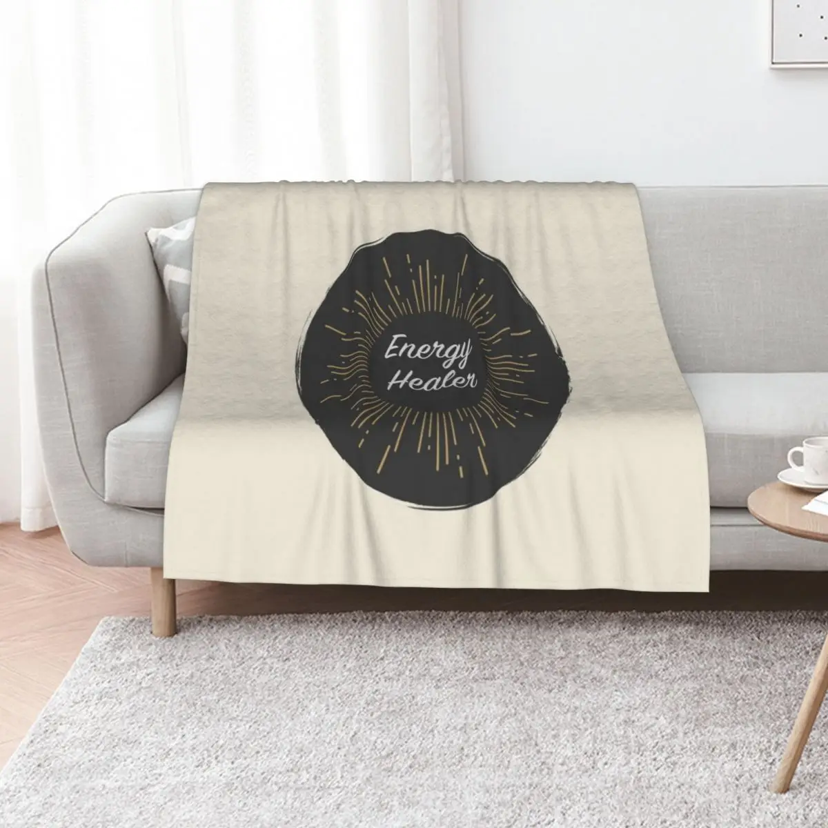 Energy Healer, Reiki Master, Reiki light Throw Blanket halloween Decoratives Decorative Beds Luxury Cute Plaid Blankets