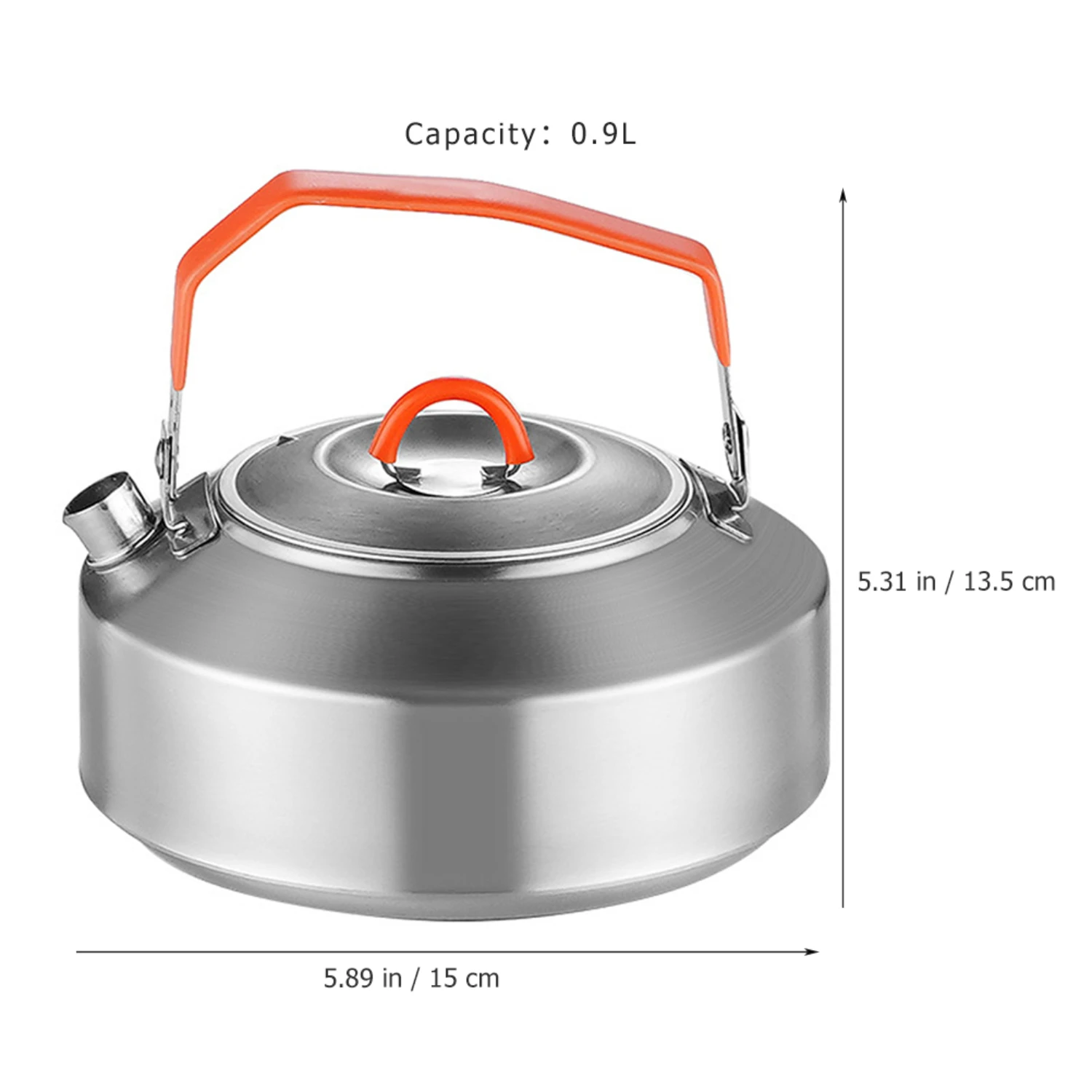 Convenient Portable Tea Kettle for On-the-Go Brewing and Cooking - Essential Addition to Any Setting - Perfect and Portable for 