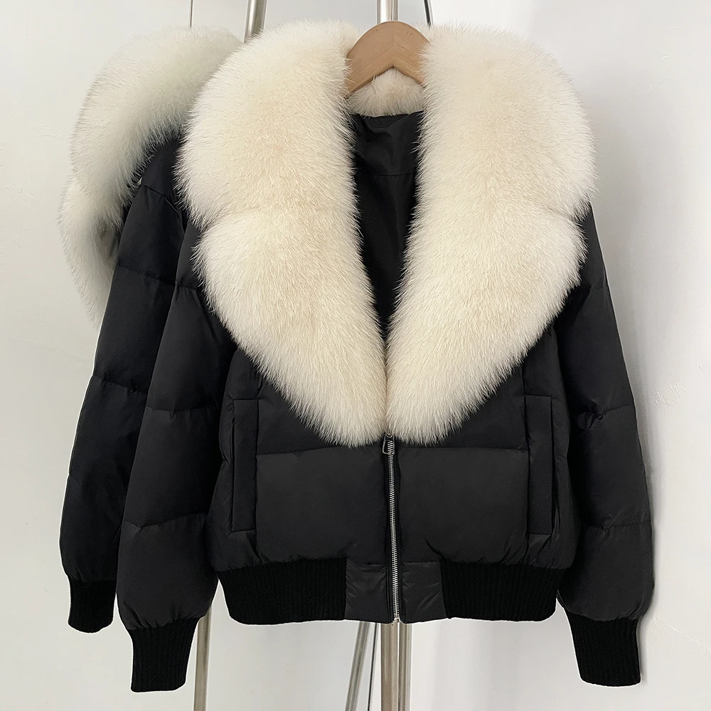 

Natural Fur Women Real Fur Coat for Woman Down Jacket Lightweight Padded Jackets Fur Coats High Quality Jackets New in Coats
