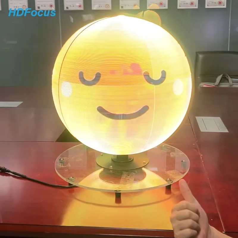 

Усовершенствованный 50 см светодиодный голограммный вентилятор 360 градусов Мини-Лас-Вегас сферический стиль светодиодный вентилятор проектор голографическая сфера вентилятора для выставок торговых