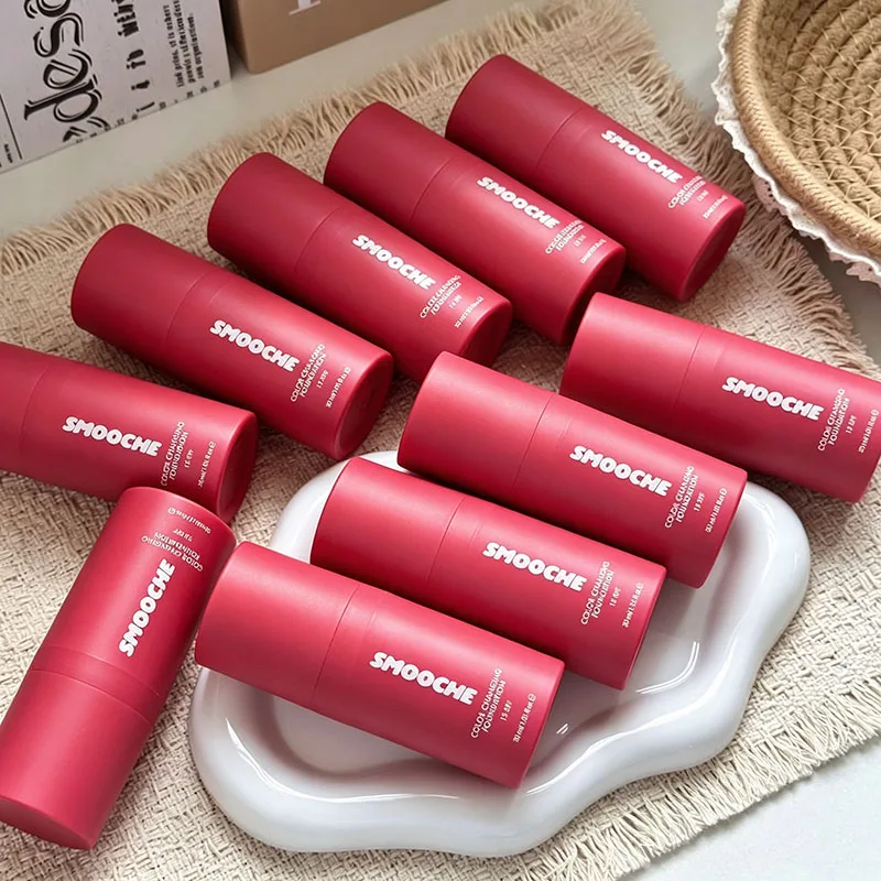 2026 Hot New Product SMOOCHE Natural Warm Tone Foundation Facial Evening Tone Soft Makeup Finish Radiance Delicate Cosmetics
