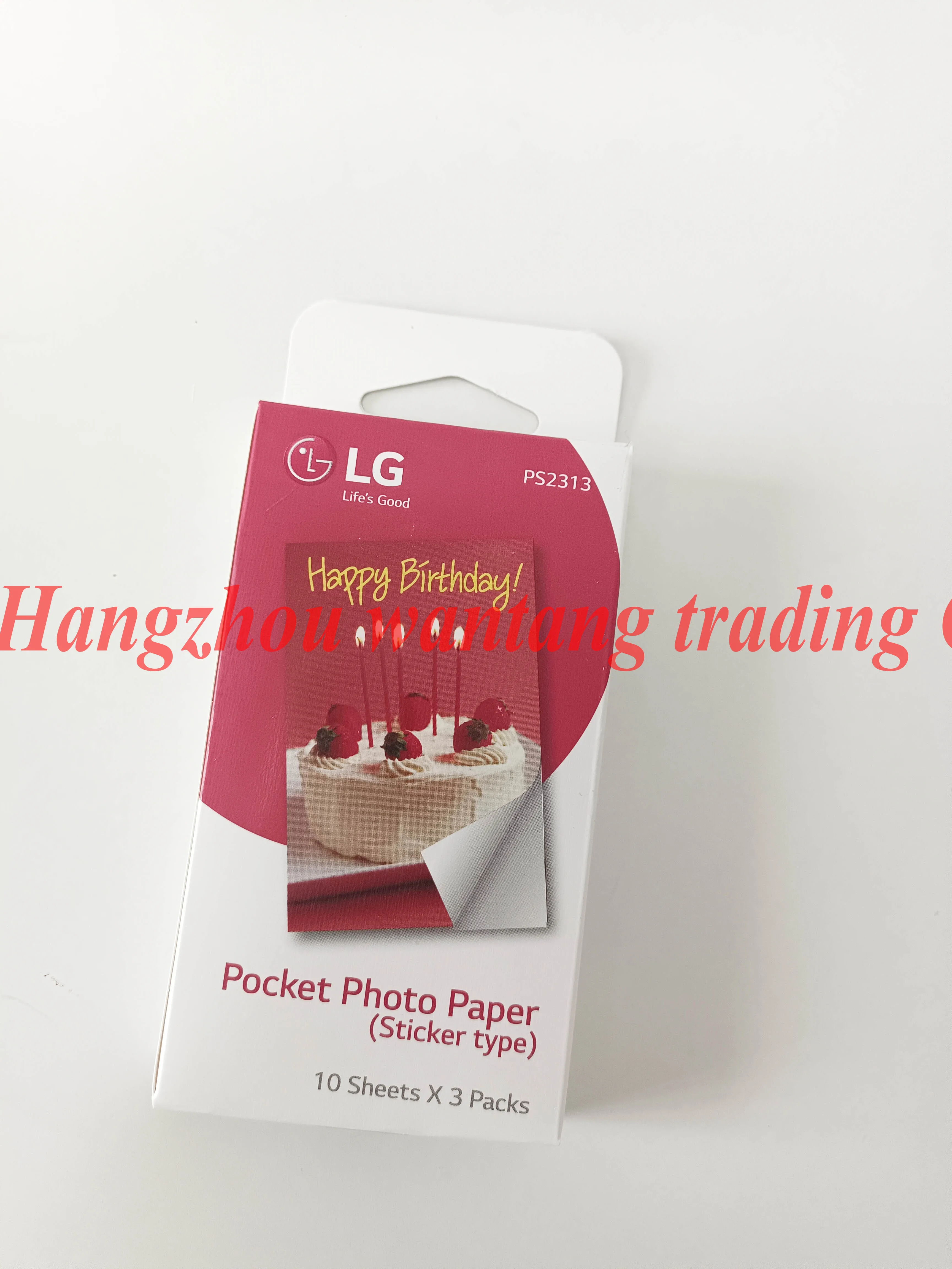 Freeshipping Wtsfwf 30pcs/bag Zink Pocket Photo Printer Paper Mobile Photo Printer Paper For LG PD233 PD239 PD259 PD269 PD261