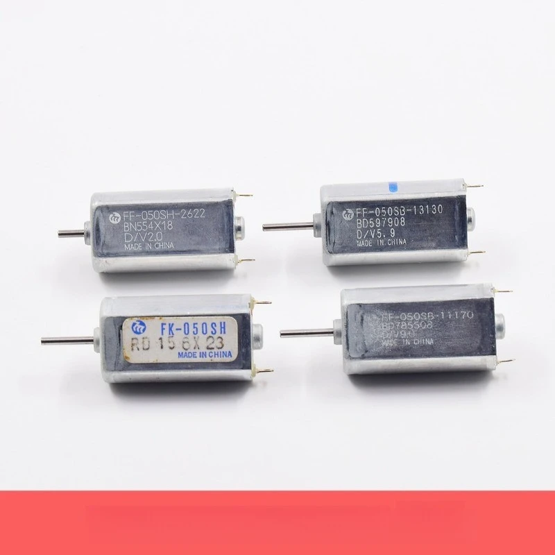 5PCS  FF-050SB-11170 13130 FK-050SH DC Motor 3V-12V High Torque Long Lifespan, Miniature Gear Motor for DIY Robotics