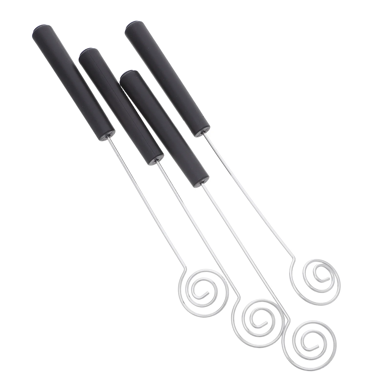 

4Pcs Stainless Steel Chocolate Dipping Fork Spiral Candy Dipper Reusable Dessert Fondue Baking Decorating Utensils Party Baking