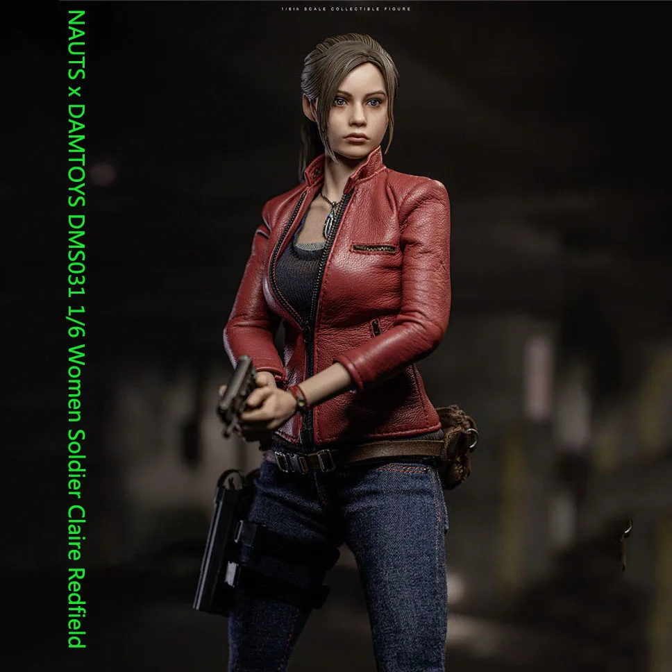 

DAMTOYS&NAUTS DMS031 1/6 High Quality Claire Redfield Figure Model 12'' Full Set Female Soldier Action Figure Doll for Fans