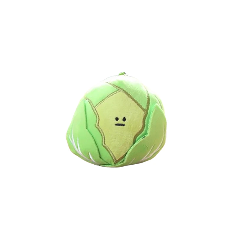 LLavero de peluche de dibujos animados, colgante de frutas y verduras, creativo, Kawaii, muñeco de peluche, decoración de mochila, regalos de cumpleaños