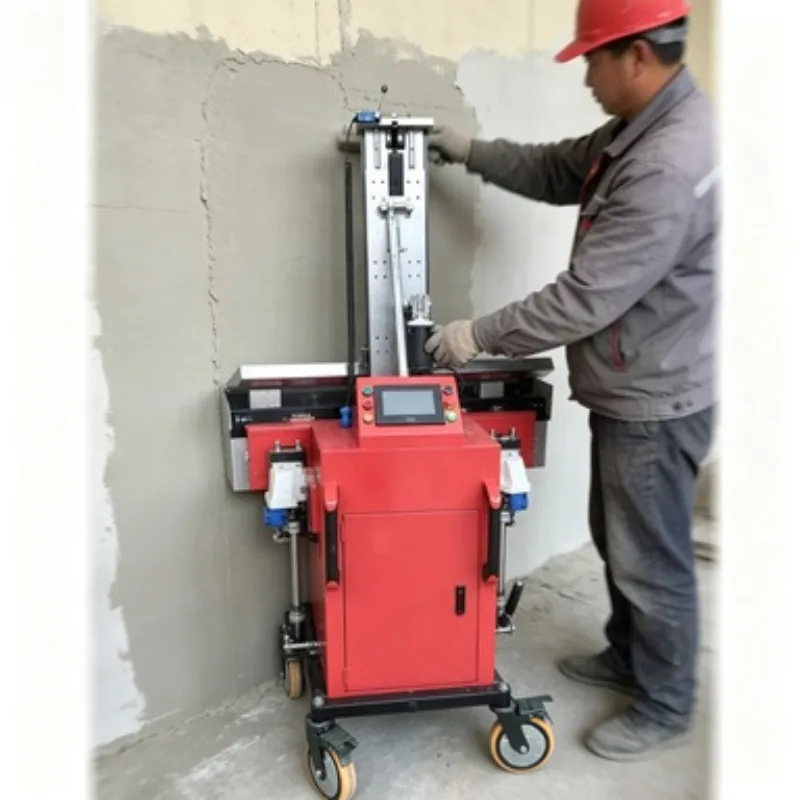 Automatic Mortar Spray Machine Wall Cement Spraying Plastering Machine Wall Plastering Machine for Wall Cement