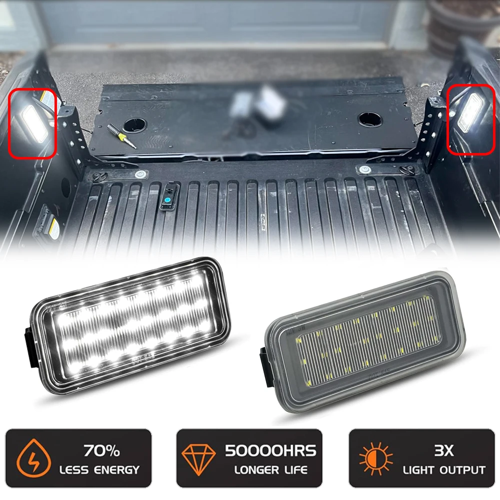 

24SMD LED Interior Truck Cargo White Light for Toyota Tacoma 2020-2023 Auto Parts Accessories 90080-87026