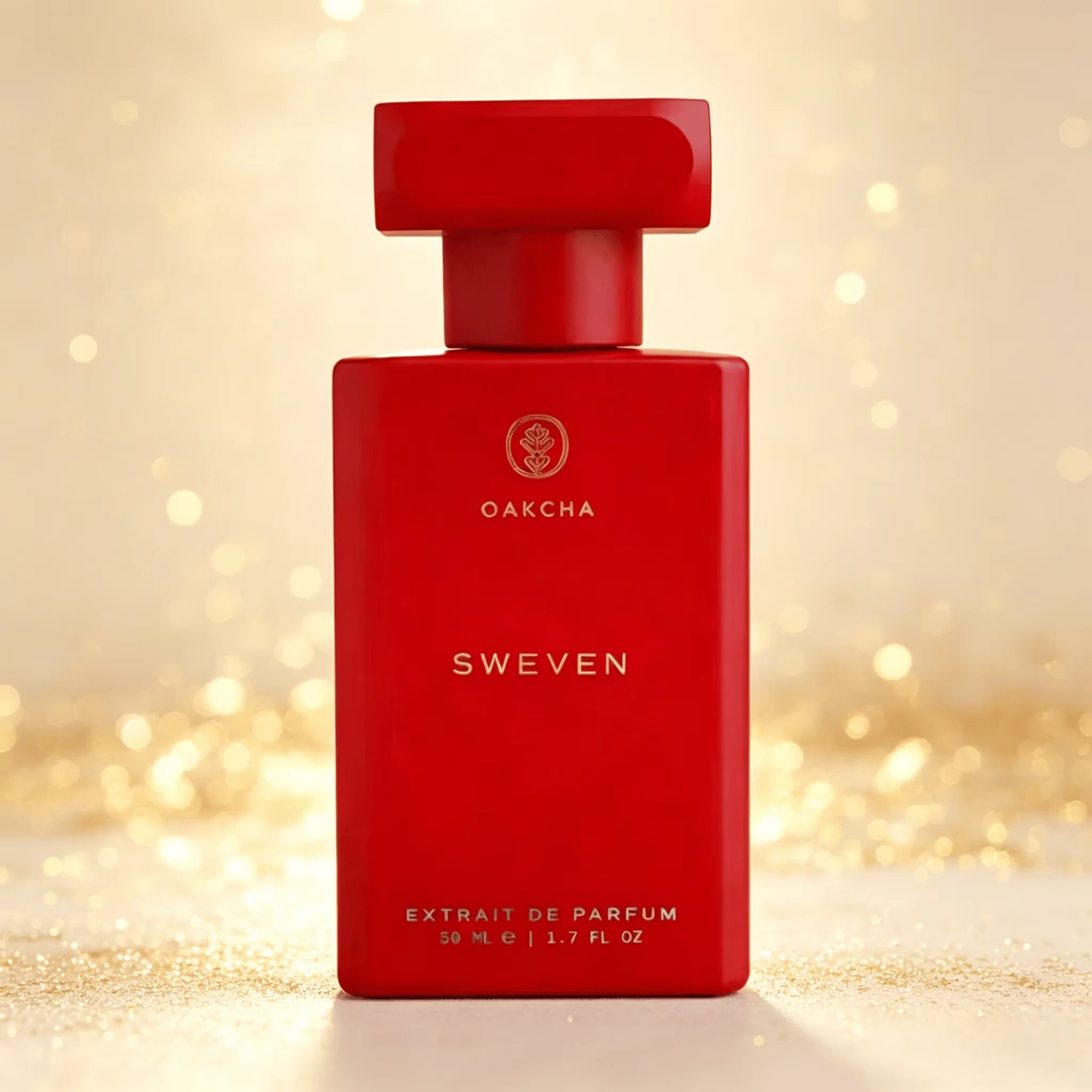 OAKCHA Sweven Extrait De Parfum 50ML Unisex Perfume for Men Women Intense Rich Red Peony Floral Aroma Long Lasting Matte Red Frosted Bottle Wedding Anniversary Birthday Holiday Present