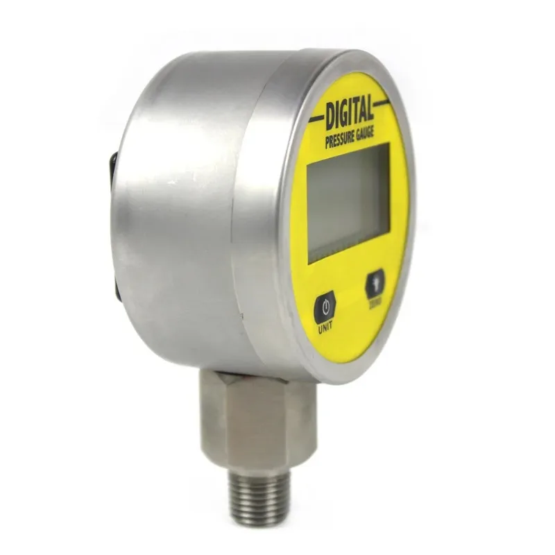 Digital Pressure Gauge 25MPA/3600PSI with NPT1/4 G1/2 M10*1 Interface 1%FS Accuracy Hydraulic Air/Gas/Water/Oil Pressure Gauge
