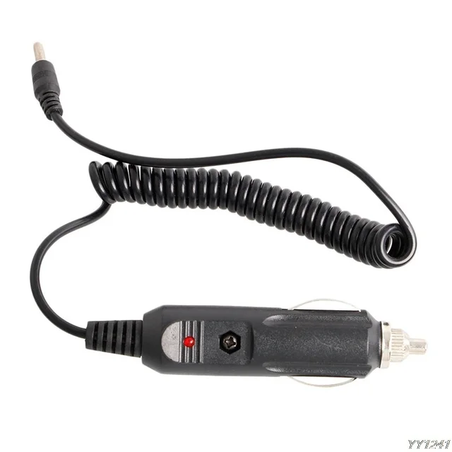 Ładowarka samochodowa 12 V Zasilacz prądu stałego Zapalniczka samochodowa Kabel 1,5 m 3,5 mm x 1,35 mm Akcesoria Wnętrze