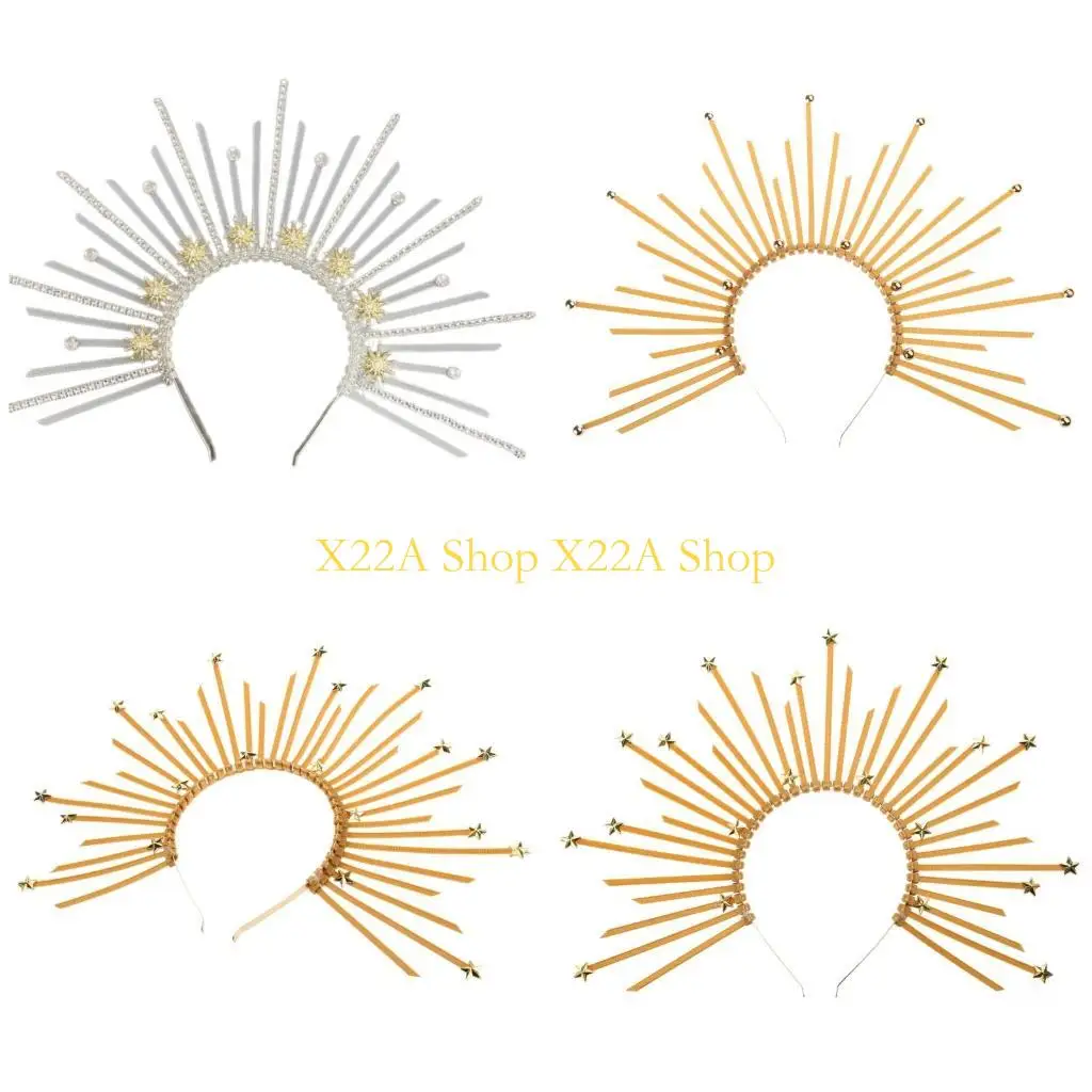 

Уникальные короны вечеринка на хэллоуин костюм богиня головной убор