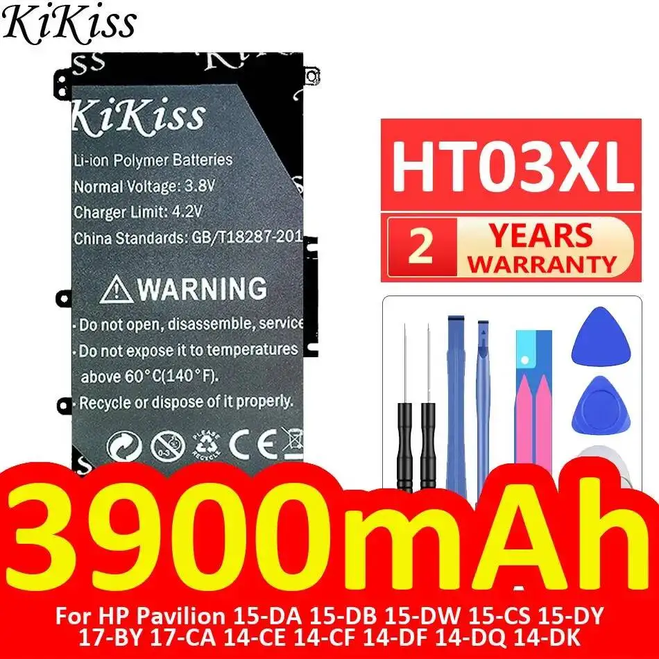 Laptop Battery HT03XL 3900Mah For HP Pavilion 15-DA 15-DB 15-DW 15-CS 15-DY 17-BY 17-CA 14-CE 14-CF 14-DF 14-DQ 14-DK