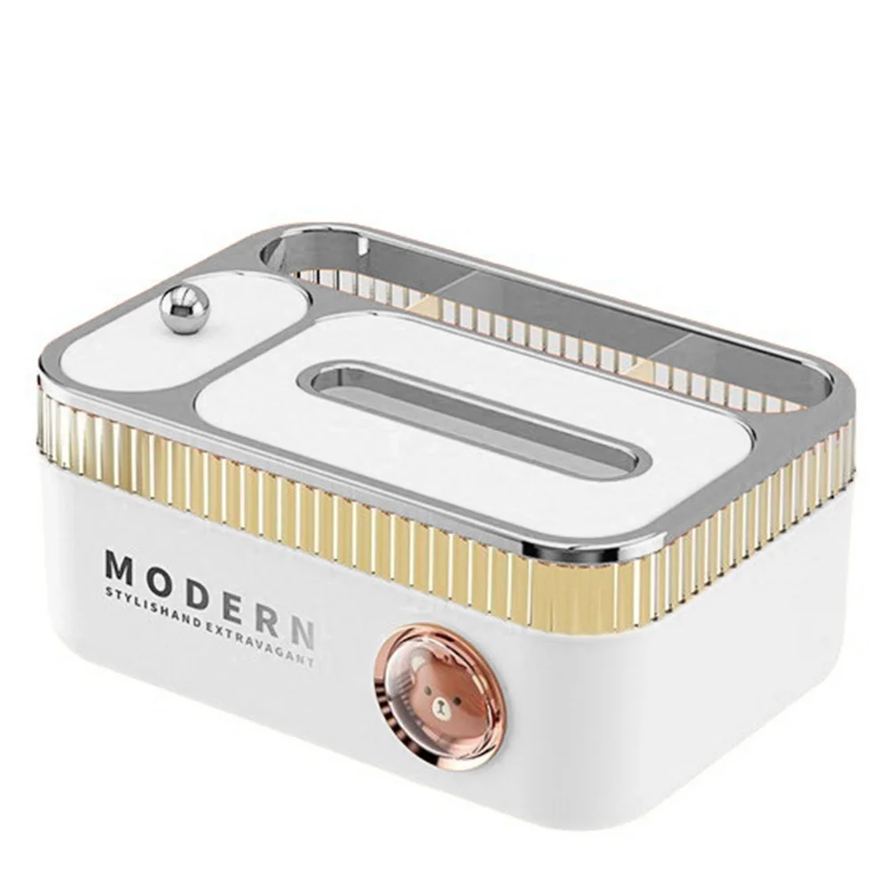 Untuk Rumah Untuk Kantor Kotak Tisu Penopang Musim Semi Organizer Tisu Penyimpanan Rumah Krim Solusi Penyimpanan PP Tangguh