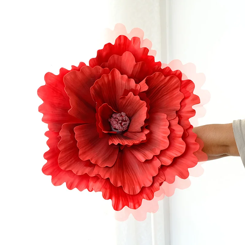 Multi-size Peony Flower Head Wedding Decoration Artificial Flower Wall Accessories Garden Party Supplies DIY Photography rops