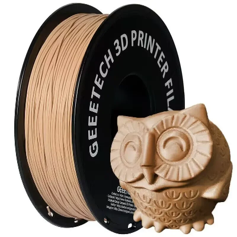 Geeetech Wood PLA 1kg 1.75mm Filament 3d Print wire Vacuum Packaging Local Warehouses Colorful Plastic for FDM 3D printer