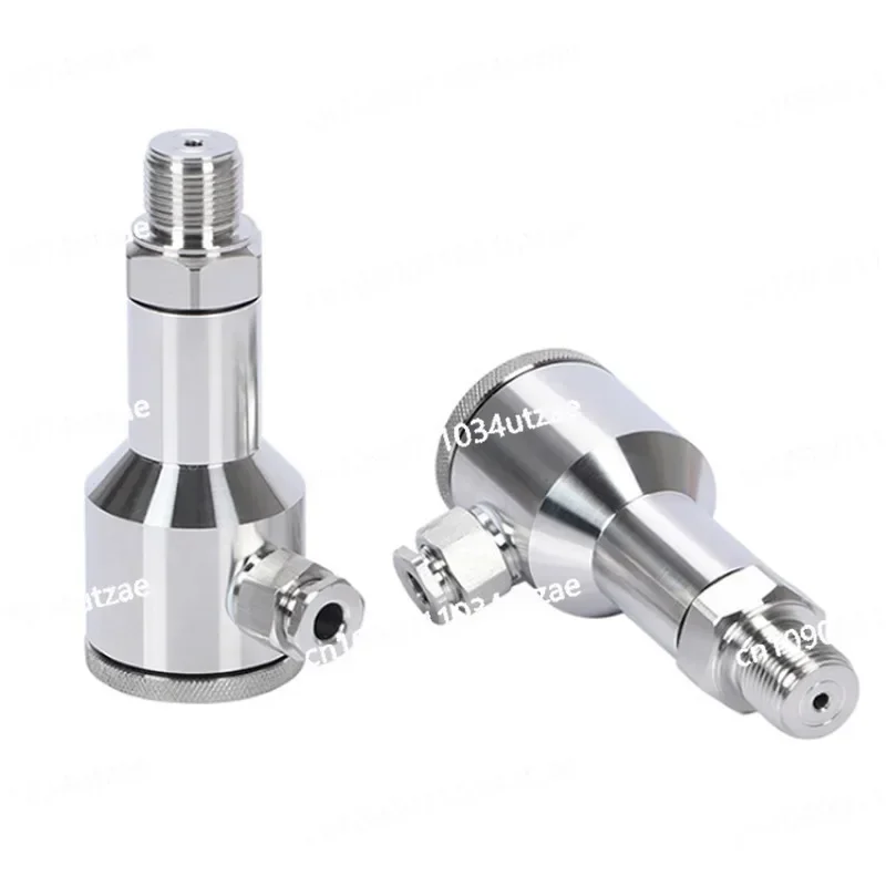 Compact Cylindrical Pressure Transmitter with Display Pressure Sensor 4-20MA Output, Constant Pressure Water Supply Sensor