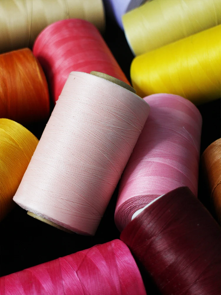 Hand woven large 2-strand 0.2mm ultra-fine South American wax thread