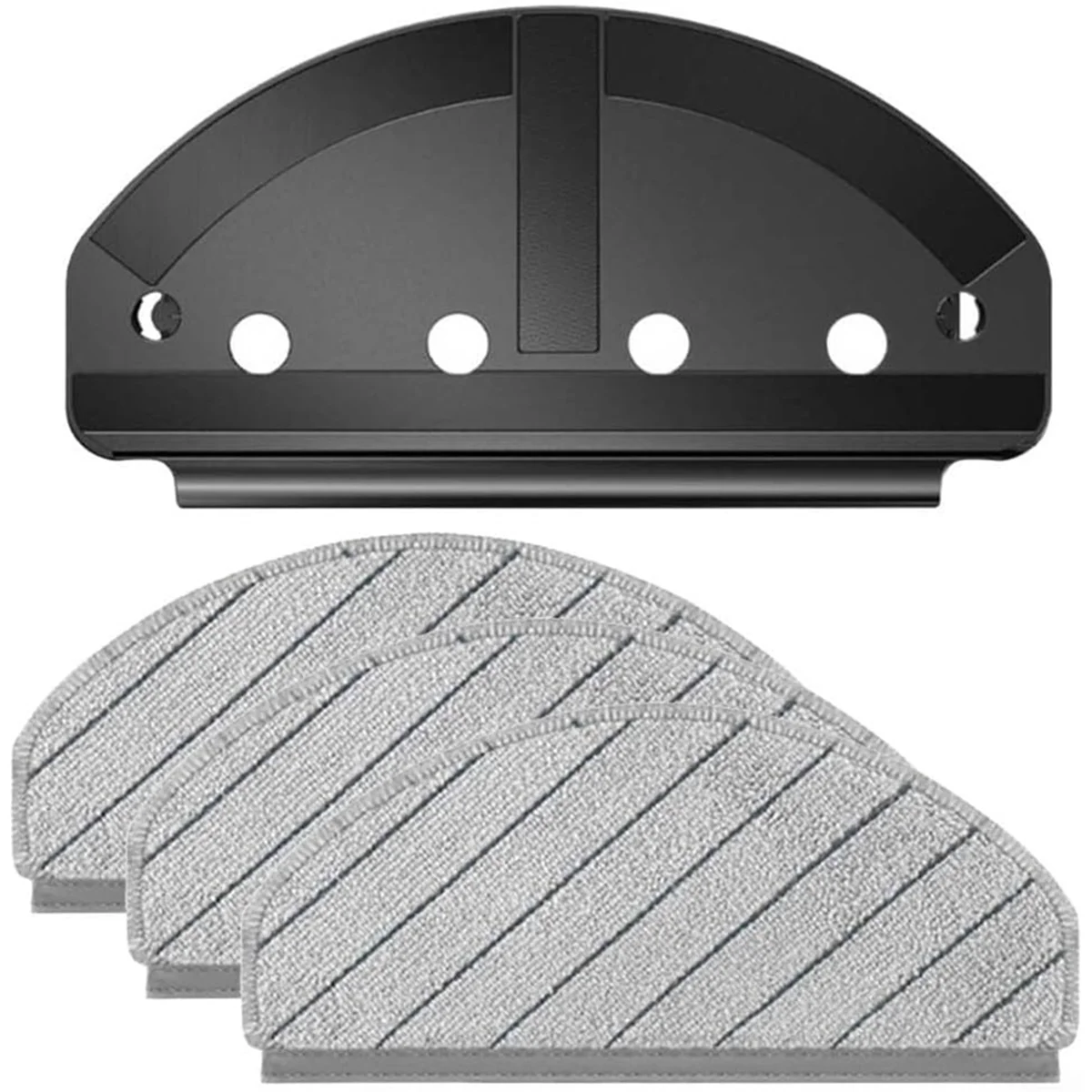 ABJZ Vervanging Mop Bracket Kit voor N20/N20+ Robotstofzuiger Microfiber Pads Efficiënte vloerreiniging