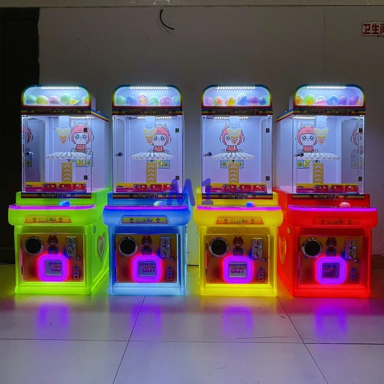 Arcade Machine Bill Acceptor Coin Operated Doll Machine Kids Coin Operated Toy Game Machine