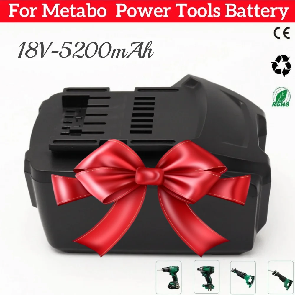 

Для литий-ионного аккумулятора Metabo 18В 5.2Ач Asc30 Asc55 625592000