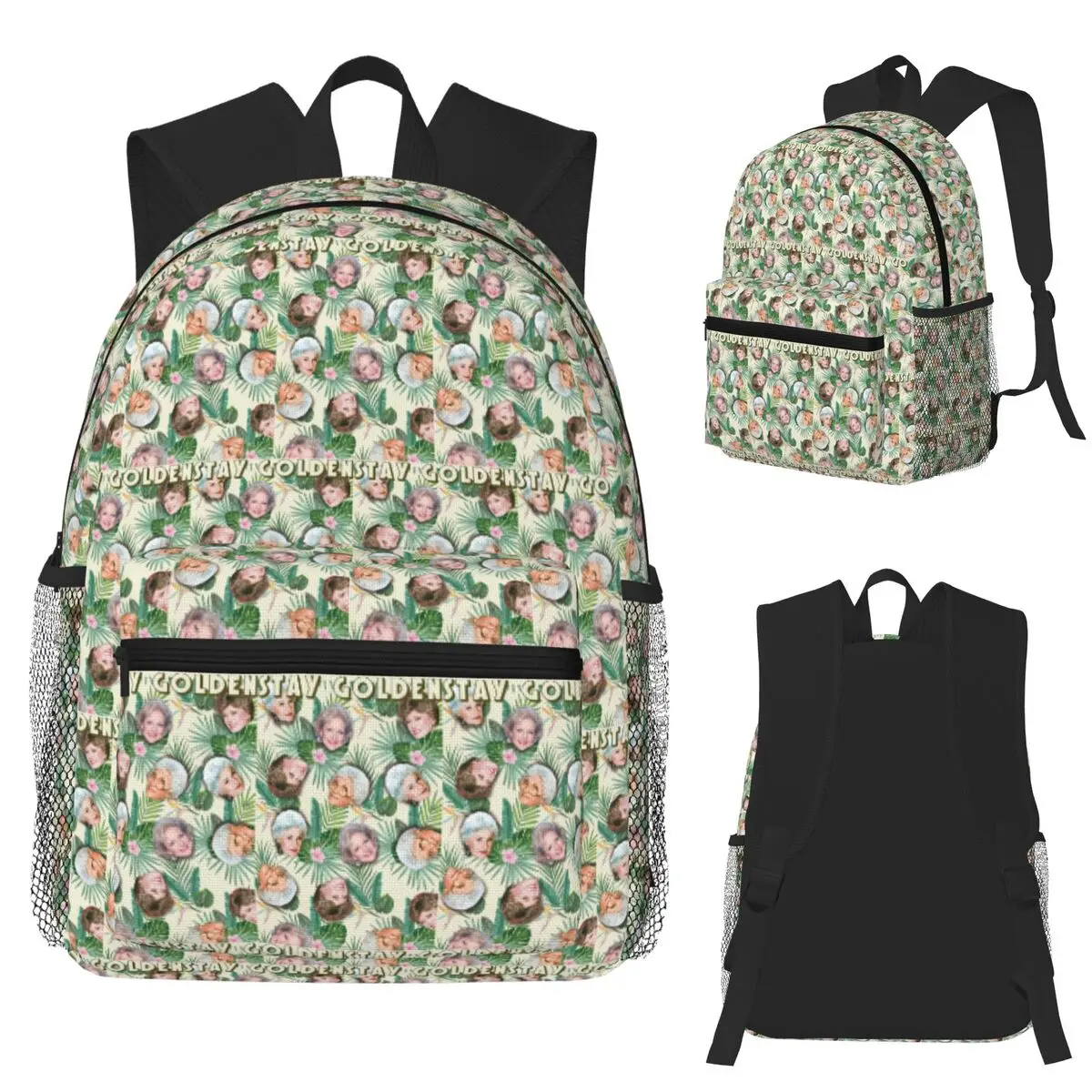 

Golden Girls Rapport Student Backpack School Bag Hiking Travel Daypack for Men Women Fashion Bookbag Shoulder Bags
