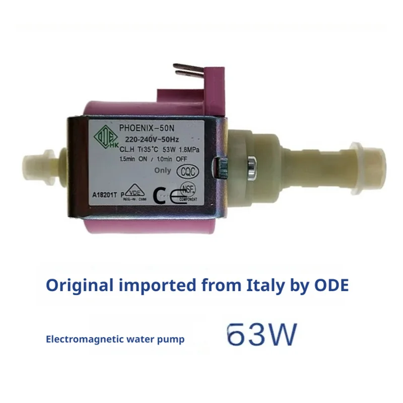 ODE PHOENIX-50N Electromagnetic Pump 220V 53W Italian Original Imported Coffee Machine Universal Water Pump PX50230V-A2P-N05-R