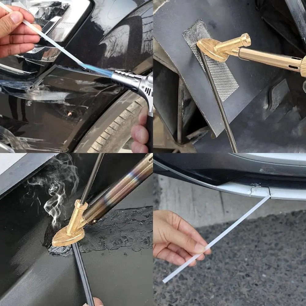 Cuttable Welding Filler Rods Heat Fusible High Strength Plastic Welding Rods Plastic Repair Sticks