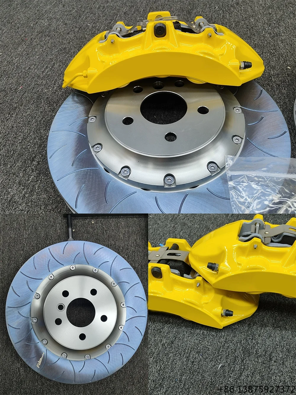 

Новый универсальный тормозной комплект из алюминия с 6-поршневыми суппортами для гоночных V6-двигателей, с прямой установкой, заводская сборка, с индивидуальной окраской