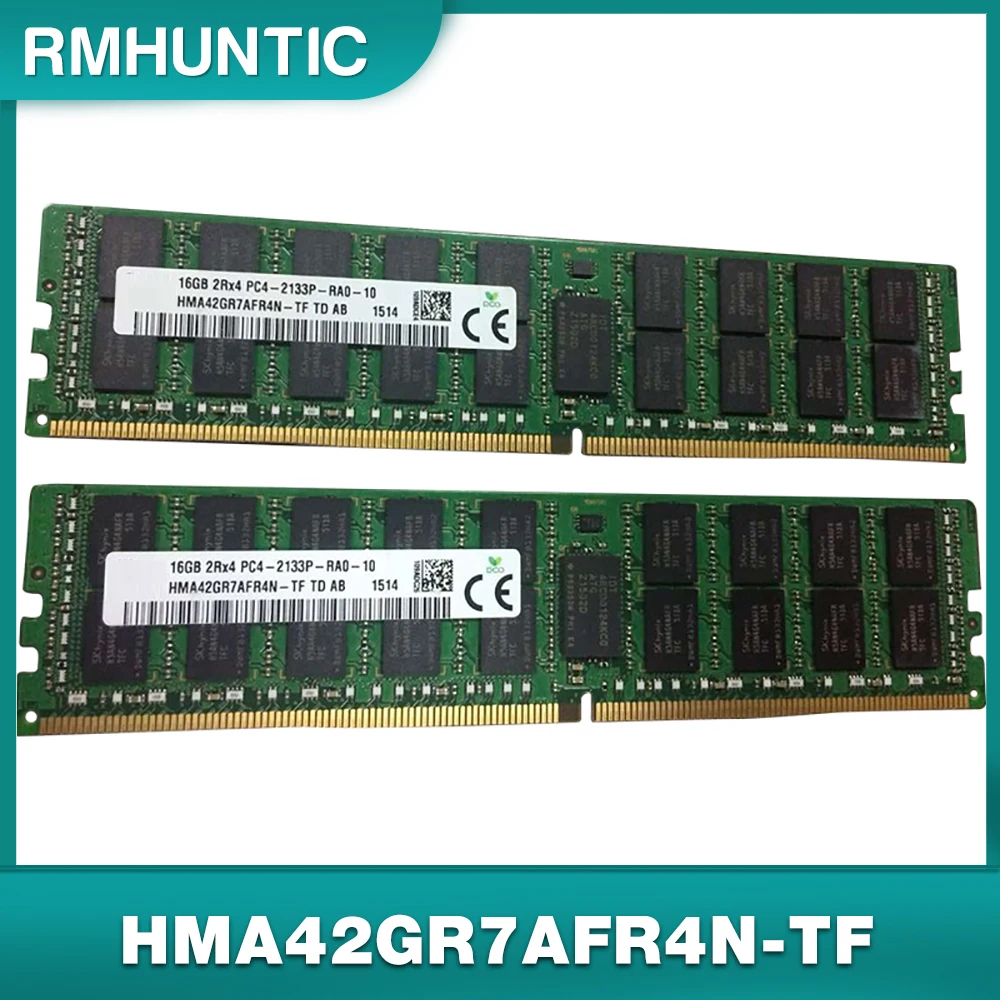 

1PCS 16G 2RX4 PC4-2133P RECC For SKhynix Server Memory HMA42GR7AFR4N-TF