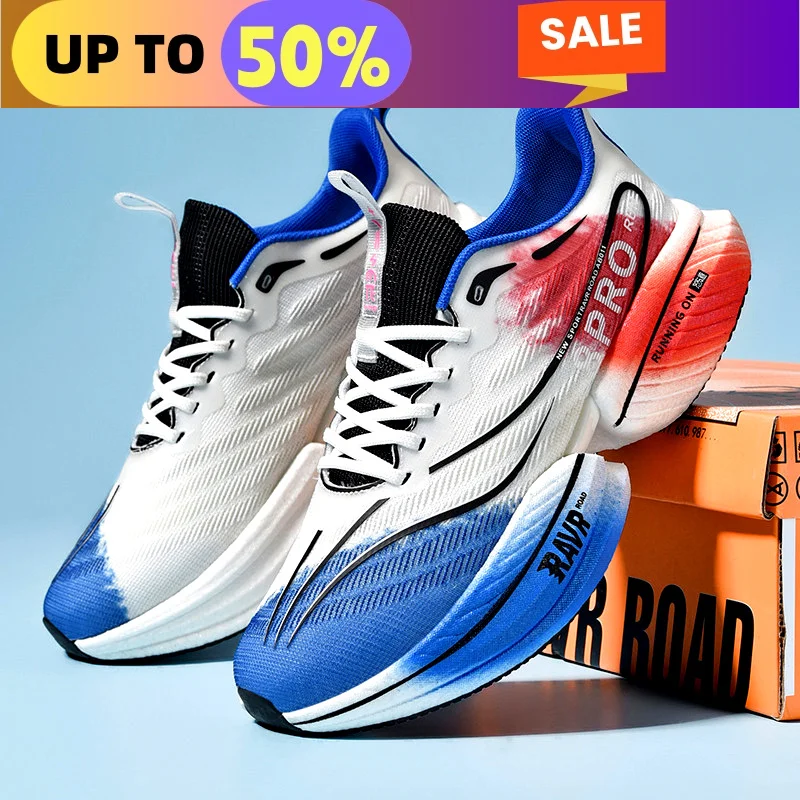 

NEW Running Shoes Casual Men Sports Marathon Breathable Lightweight Women Comfortable Athletic Outdoor Race Sneakers AirCushion