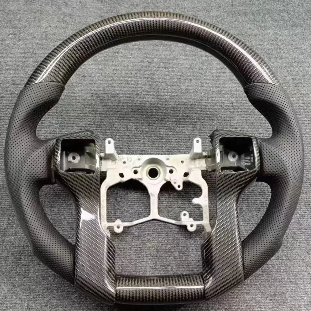 

Замена руля Land Cruiser Prado 2010-2015 из настоящего углеродного волокна с кожей