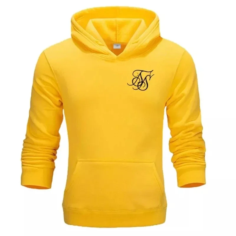 2024 Sik silk Fitness Men Street Culture Boys Hoodies Workout Cycling Racing Clothes Casual Tops Hooded Sweatshirts Pullover