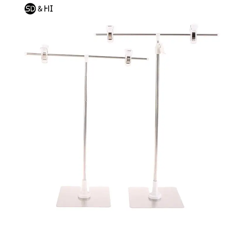 Poster Display Rack T-Shape Background Frame Advertising Clip Holder Video Shoot Props Photography Accessories Backdrop Stand